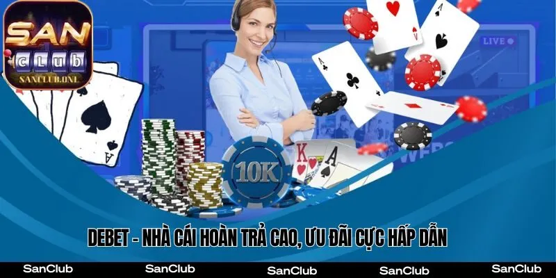 Ưu đãi hấp dẫn tại Debet